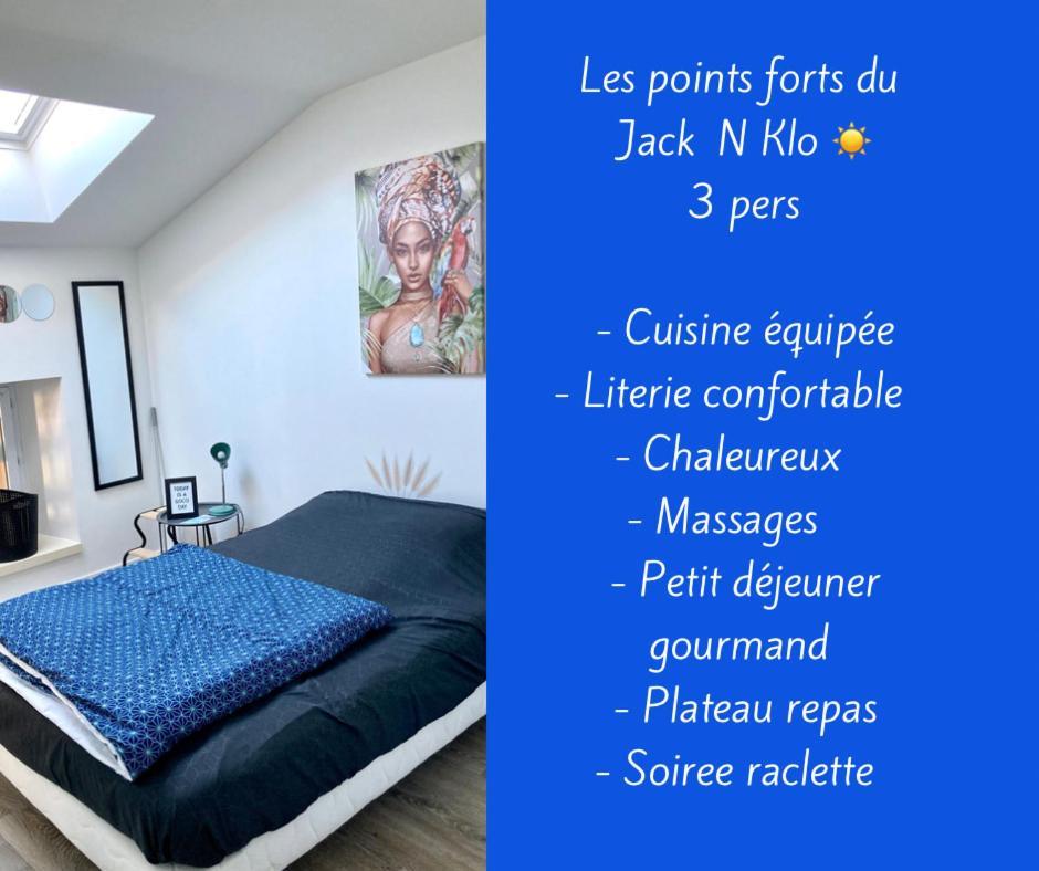 Le Jack' N Klo, Acces Terrasse De L'Etablissement Apartman Rives  Kültér fotó